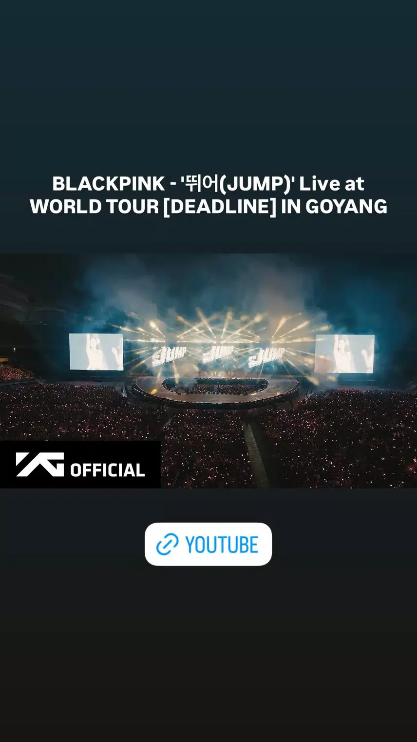 È stato pubblicato il video del concerto Jump delle Blackpink.