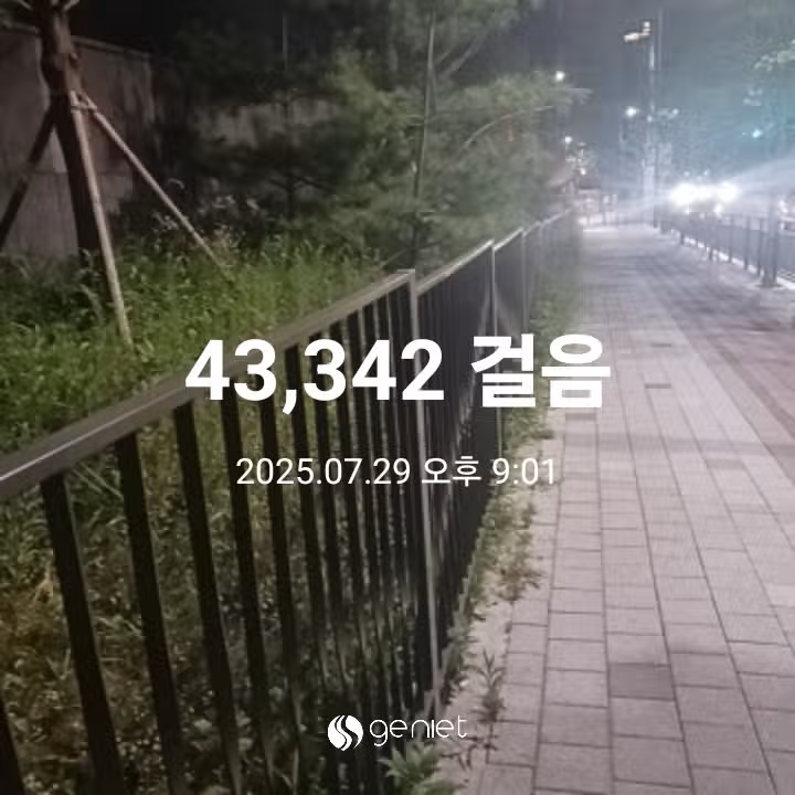 삼만보 걷기 