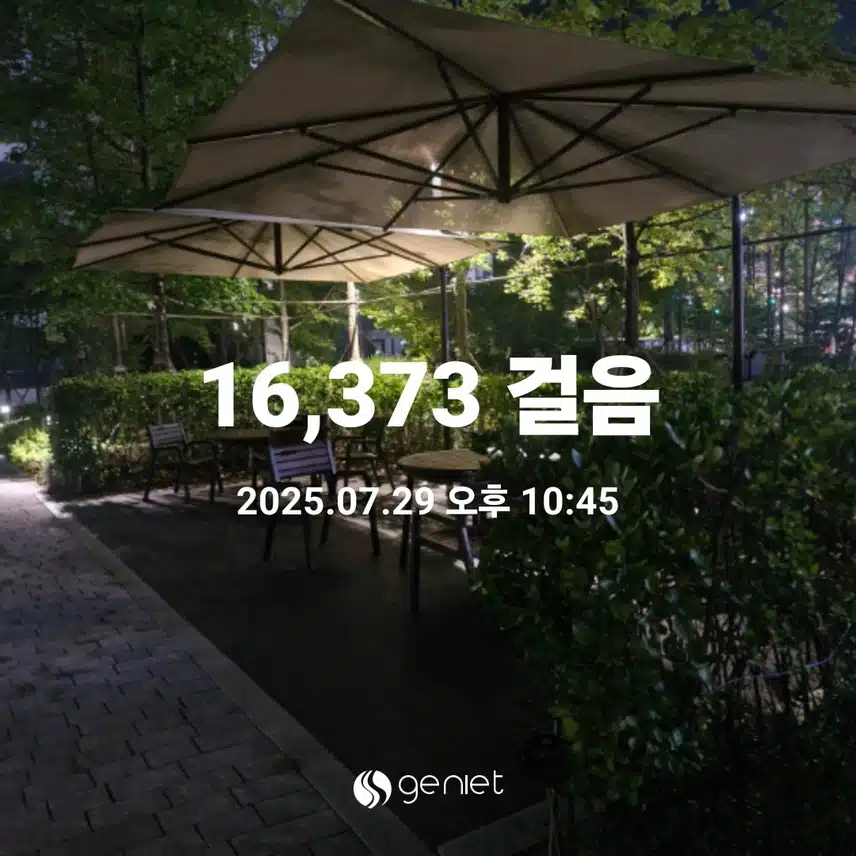 화요일 만보 마무리합니다