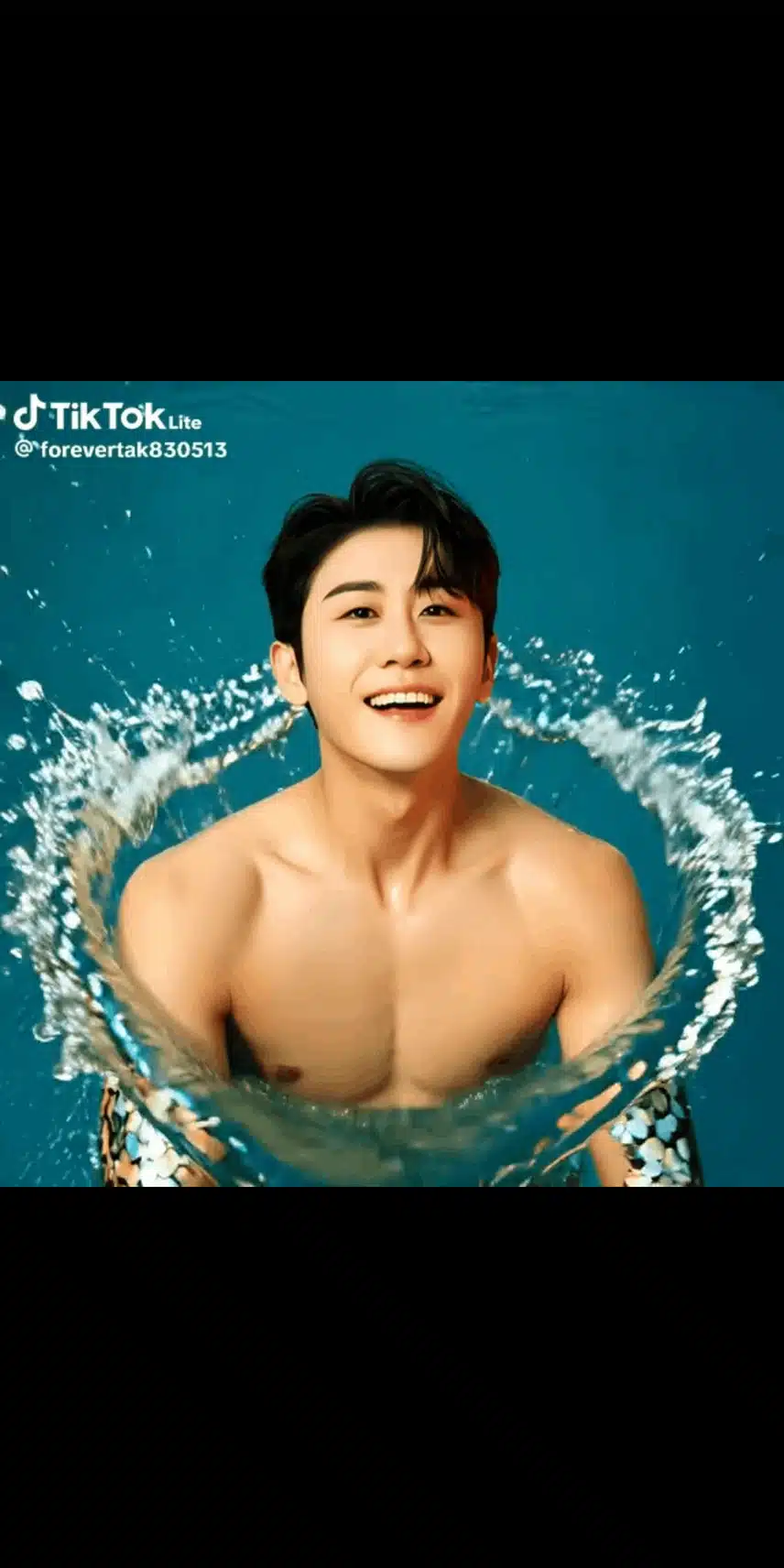  AI 필터로 영탁 인어로 변한 모습 