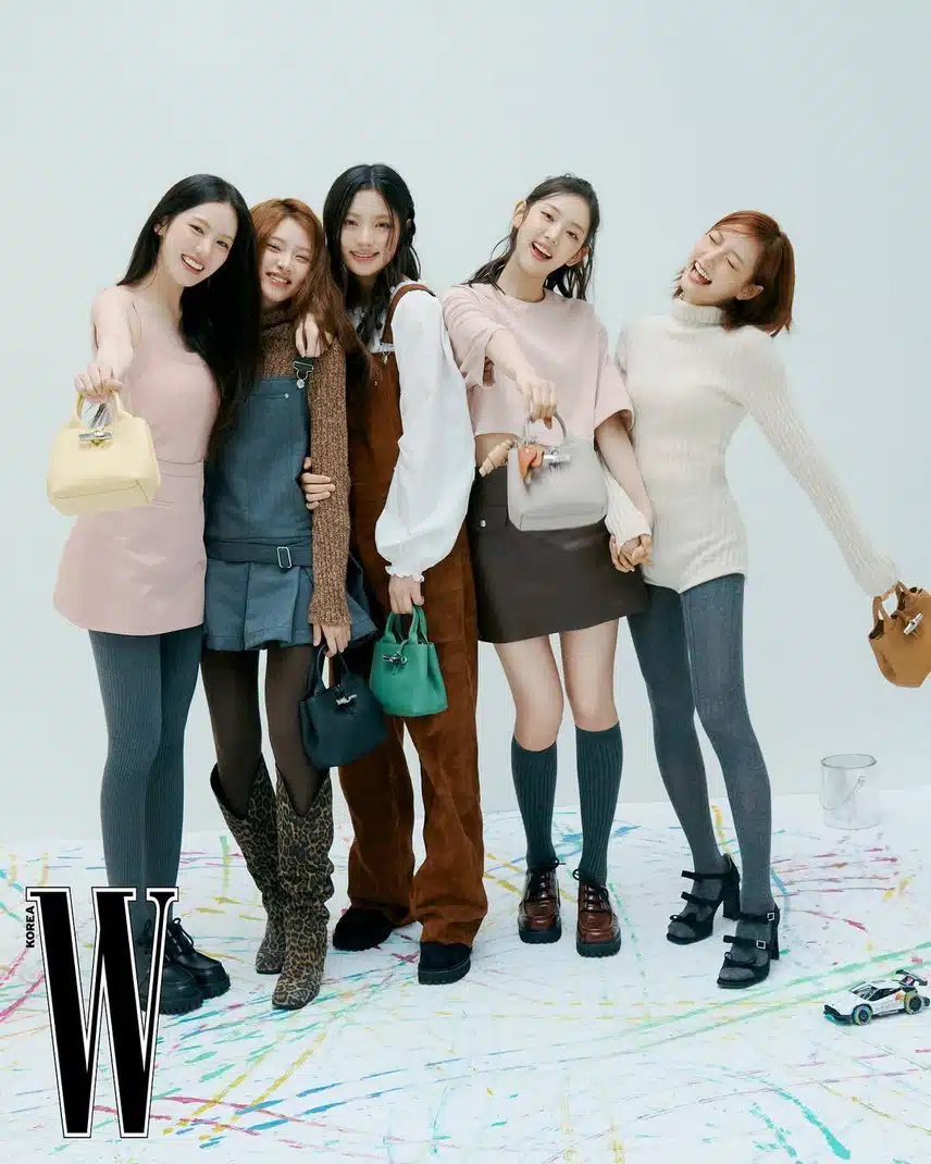 Bộ ảnh cực kỳ xinh đẹp của Kiki X Longchamp W Korea