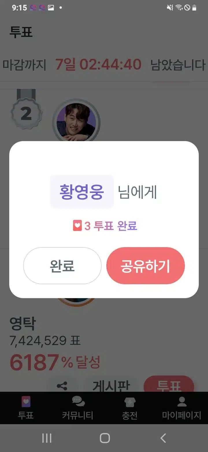 투표 
