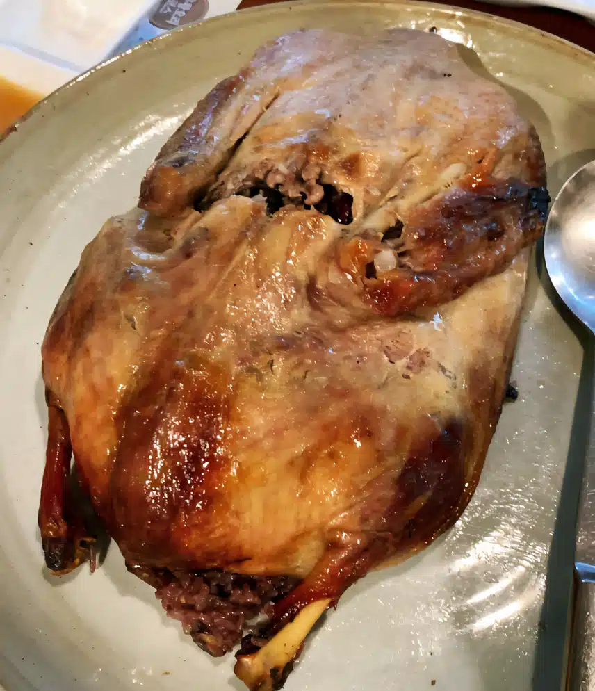 중복 오리 진흙구이 