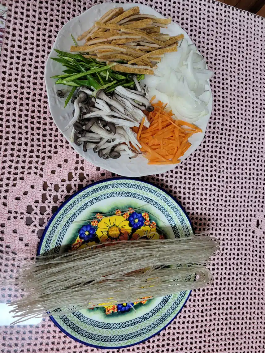   잡채