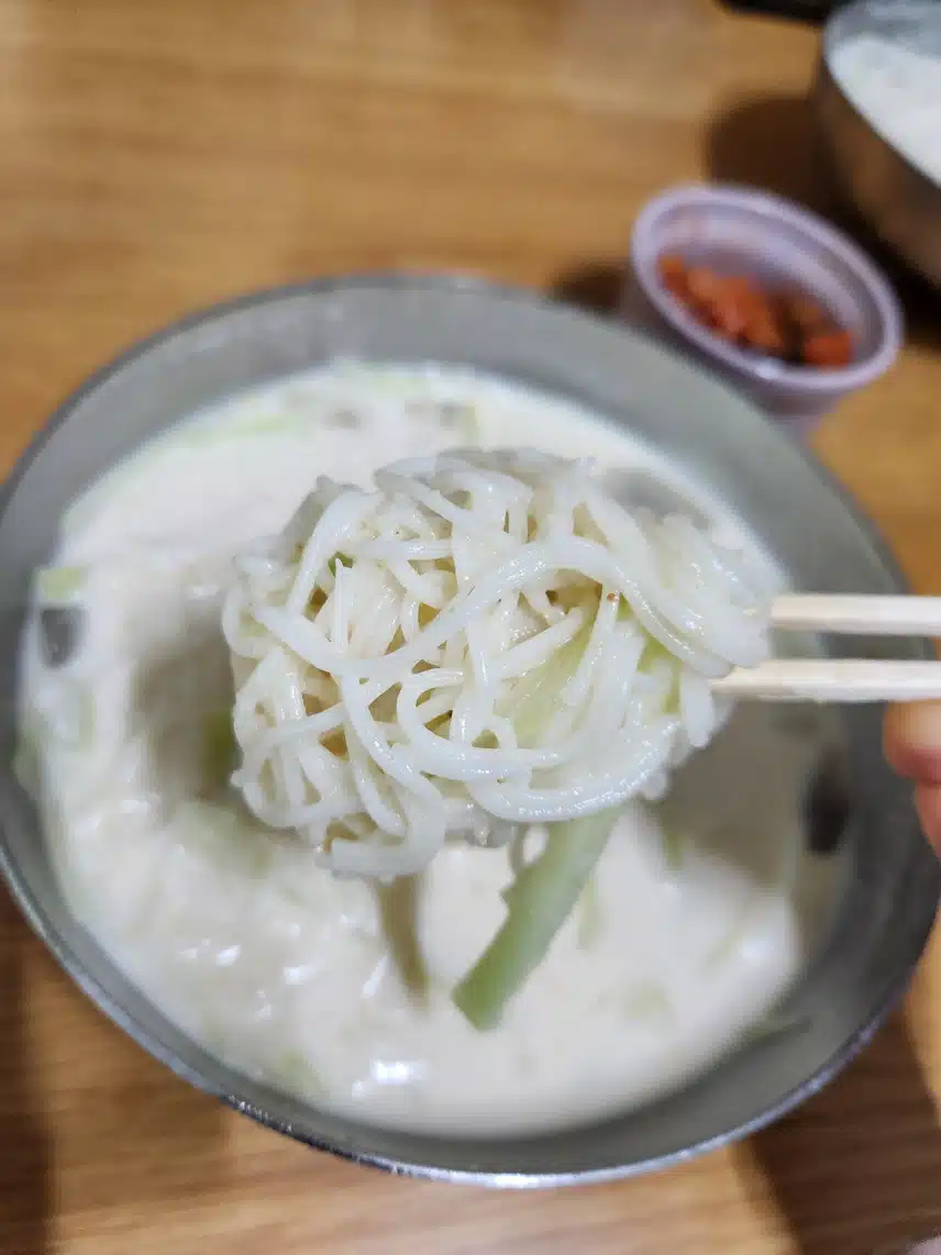 점심은 시원한 콩국수 대령이요🤭