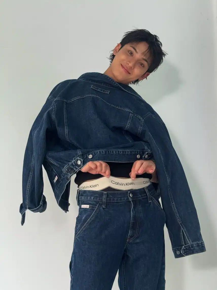 L'Instagram de Mingyu avec Elle Japan X Calvin Klein !