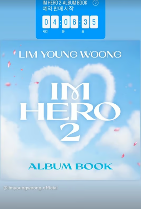 Les précommandes du livret du deuxième album régulier de Hero ont commencé.