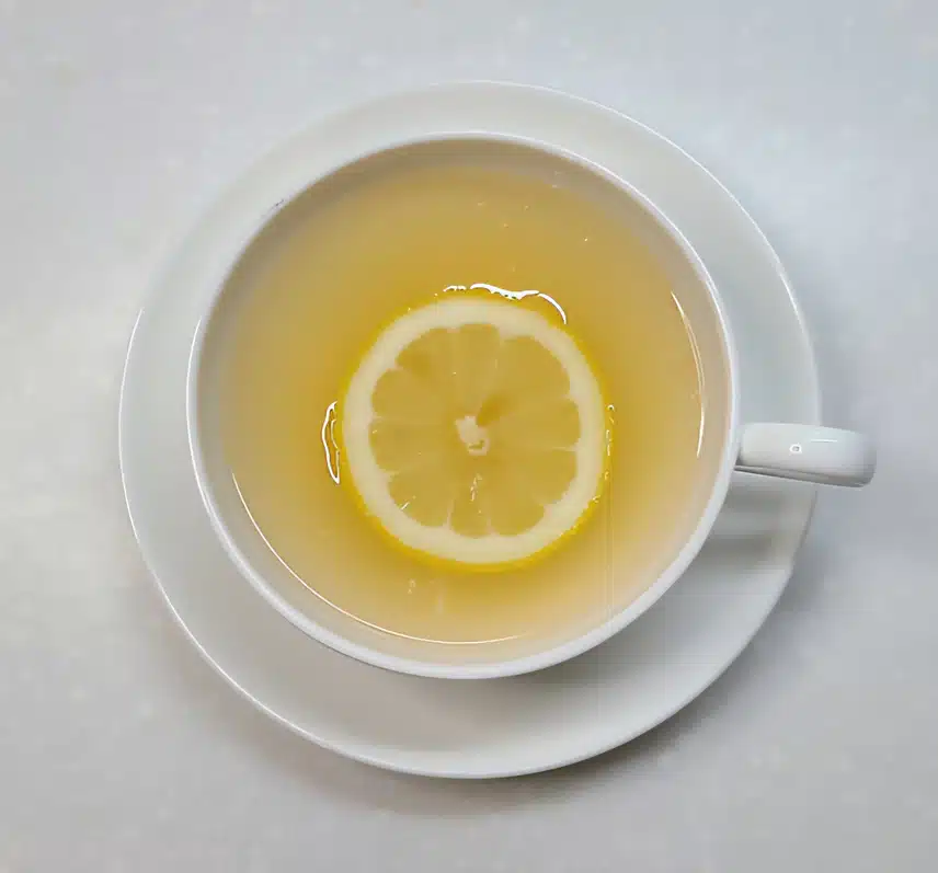 따뜻한 레몬차 🍋