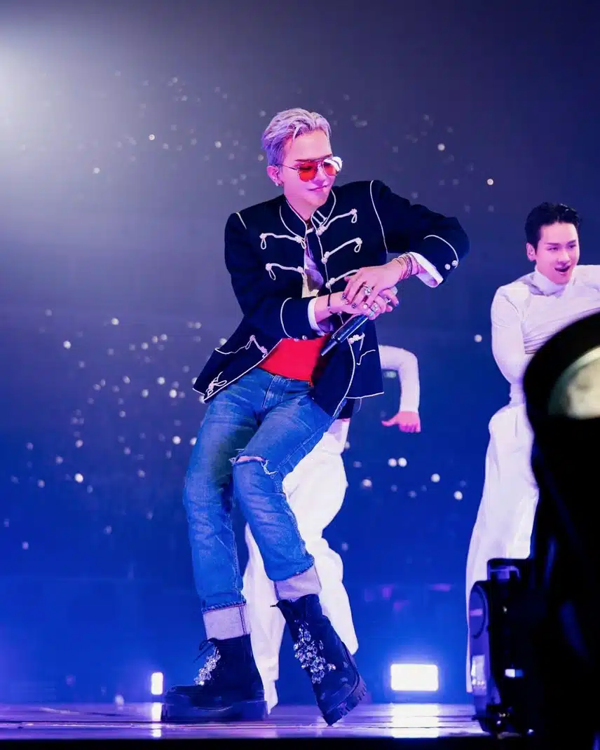 Beberapa foto di balik layar konser GD di Jakarta