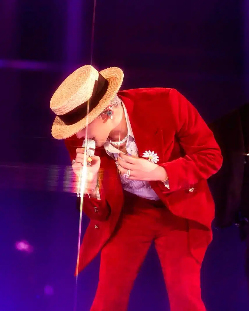 Beberapa foto di balik layar konser GD di Jakarta