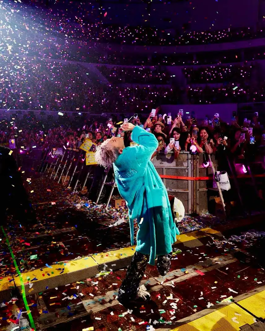 Beberapa foto di balik layar konser GD di Jakarta