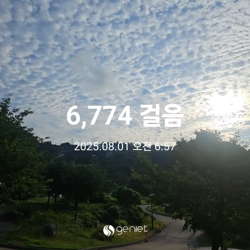 식후 산책으로 🏃