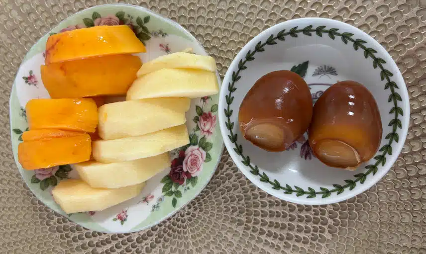 아침식단🍎🥚🍑
