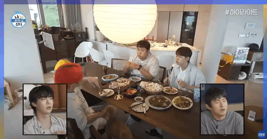 これは家ではなく、ほぼ韓国料理のビュッフェでした。