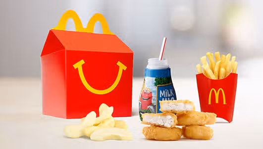 How much does a McDonald's Happy Meal cost? August toy Little McDonald's menu prices, complete with toy types!