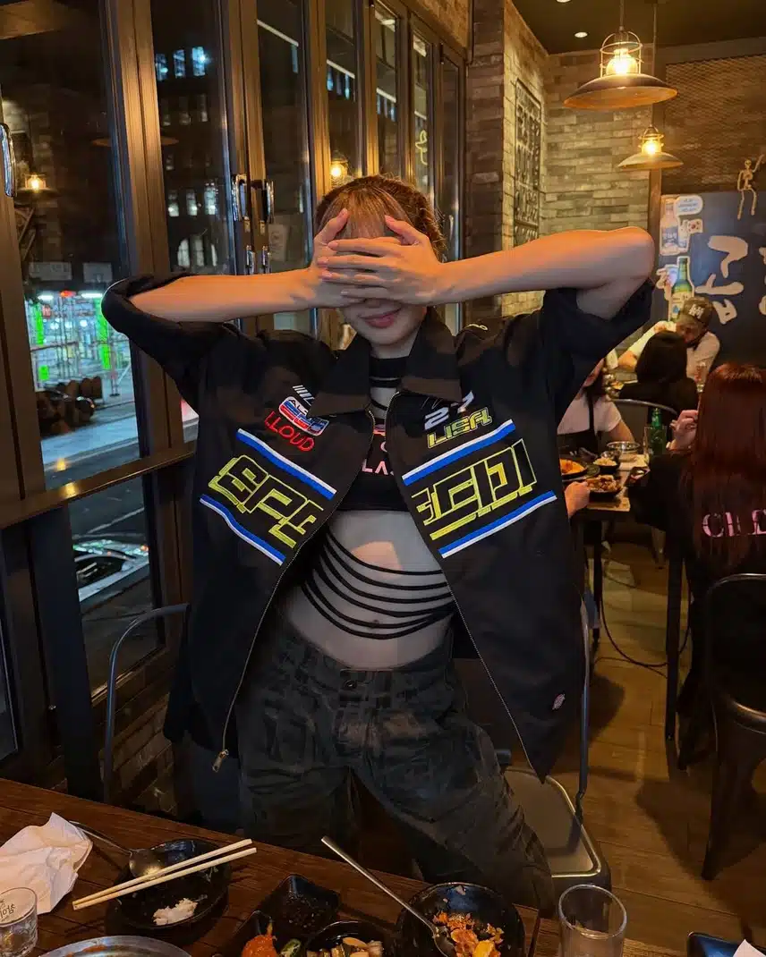 뉴욕 콘서트 신나게 즐긴듯한 블랙핑크 리사
