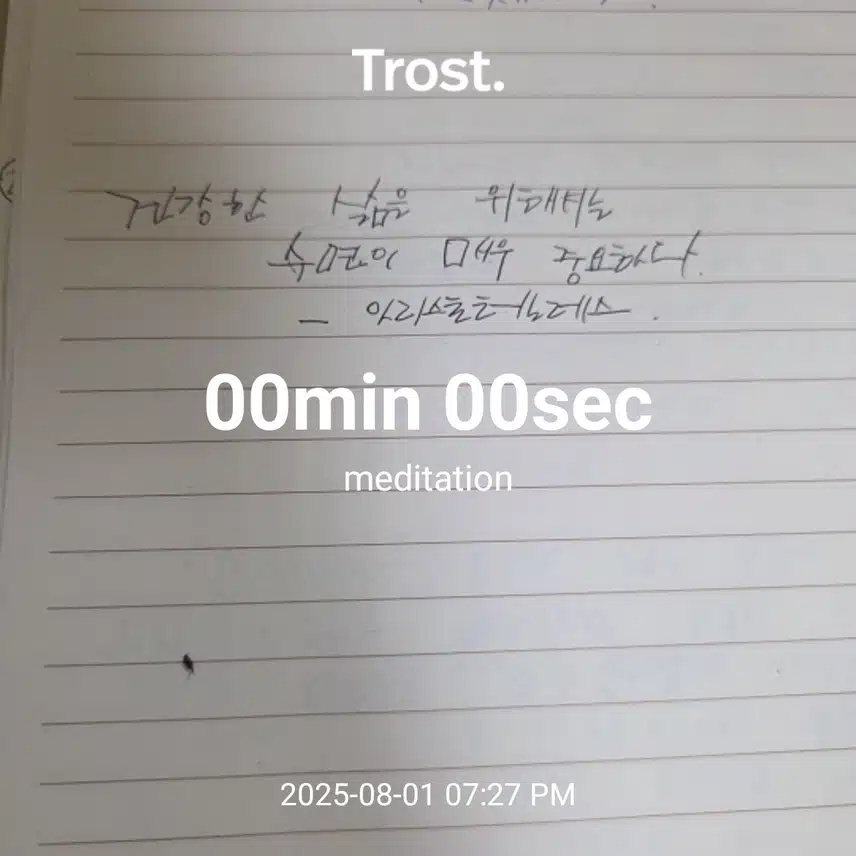 명언 필사 