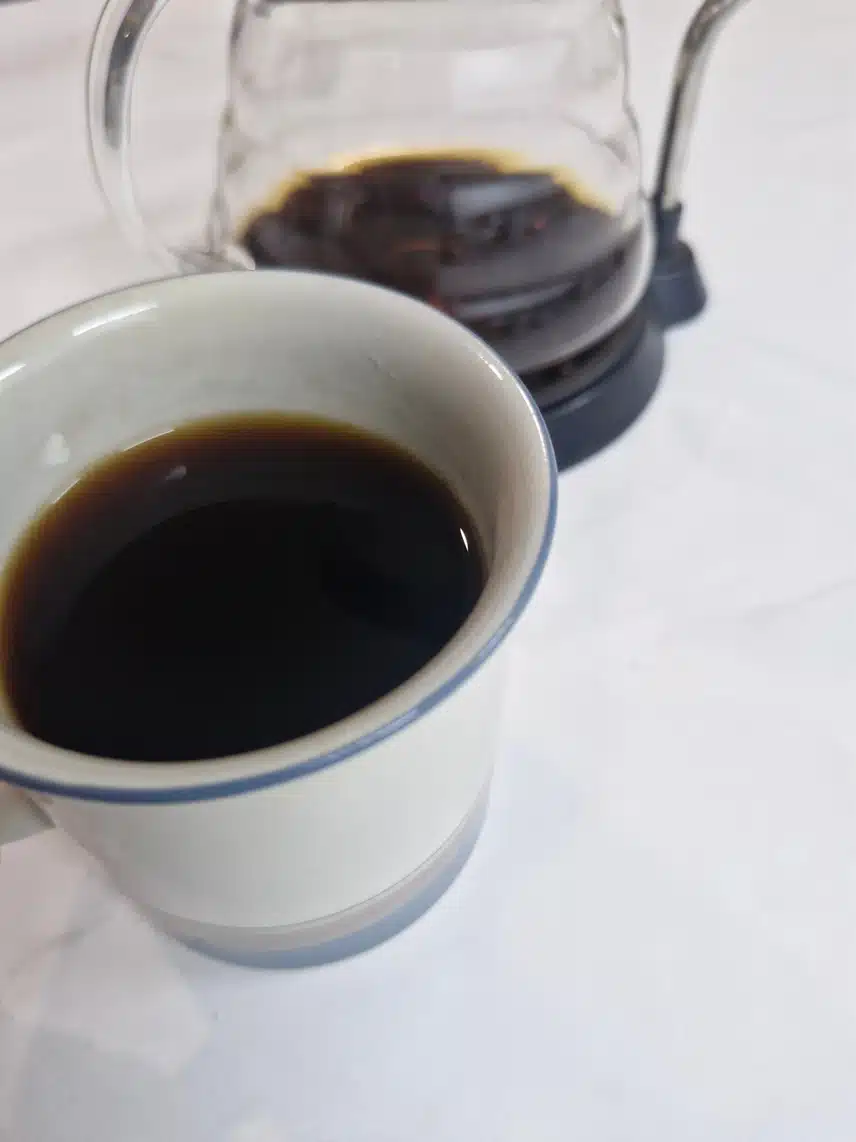 디카페인으로 커피내려요