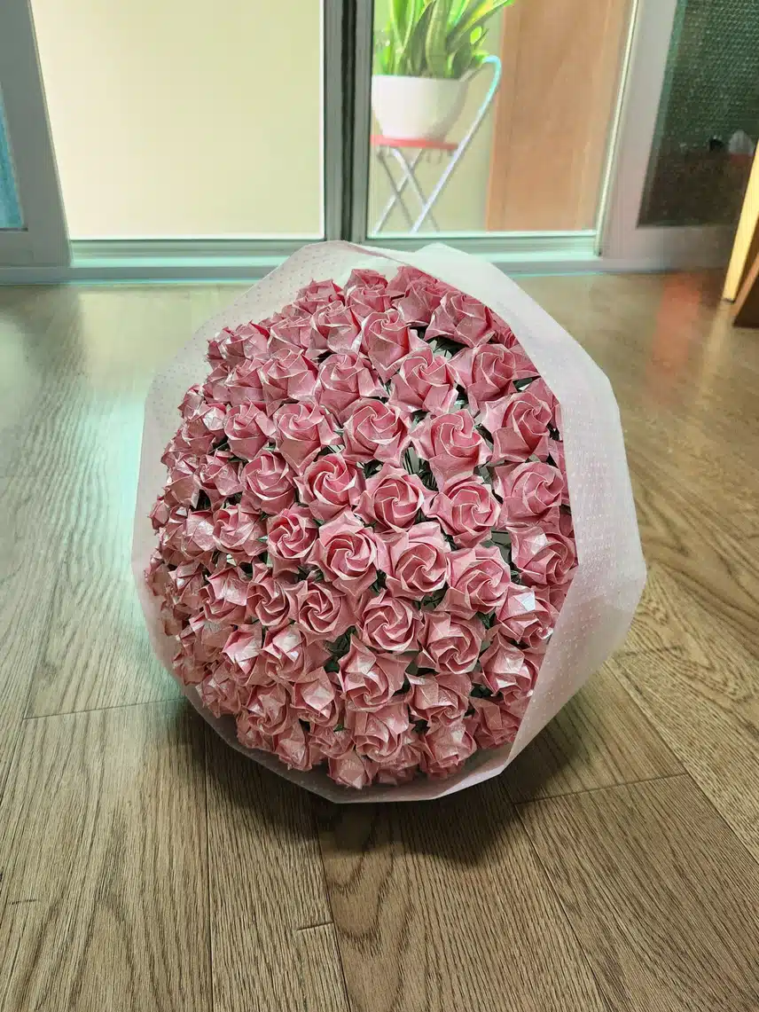 100일 선물 사랑님께 전달해 드렸네요🤭