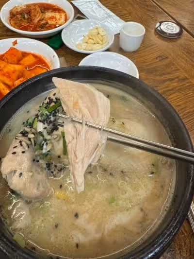 청와대 주변의 유명한 [ 토속촌삼계탕 ]