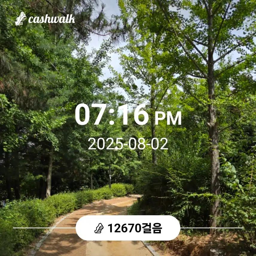 만이천보나 걸었어요 