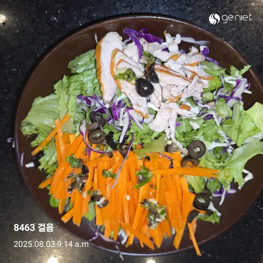 아침식사 휴일에 플라워 카페에서