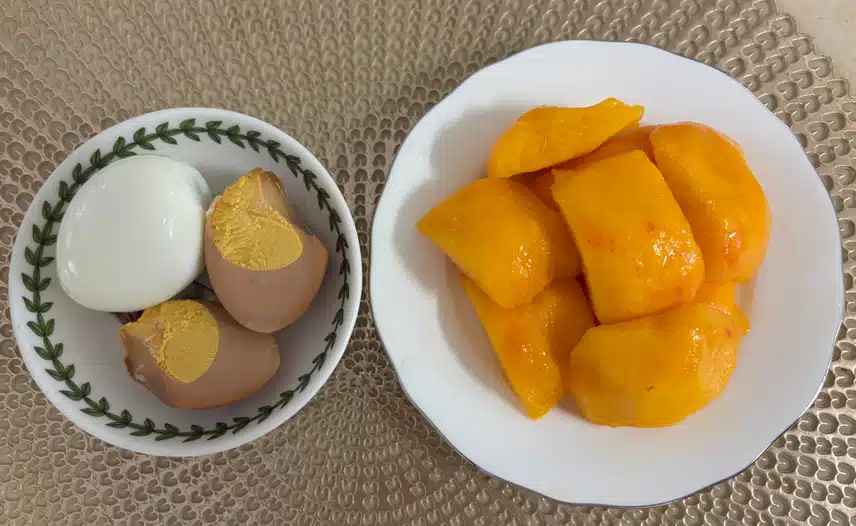 간단한 아침