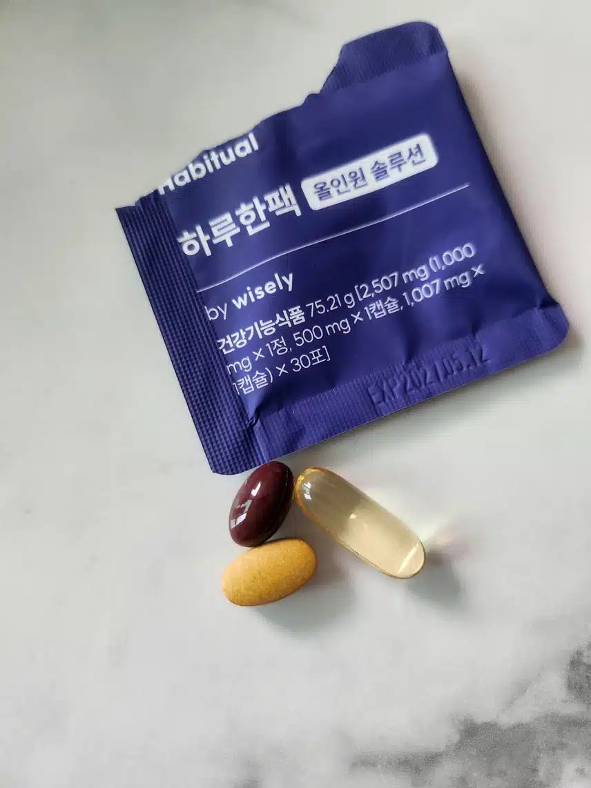 멀티 비타민으로 건강 관리