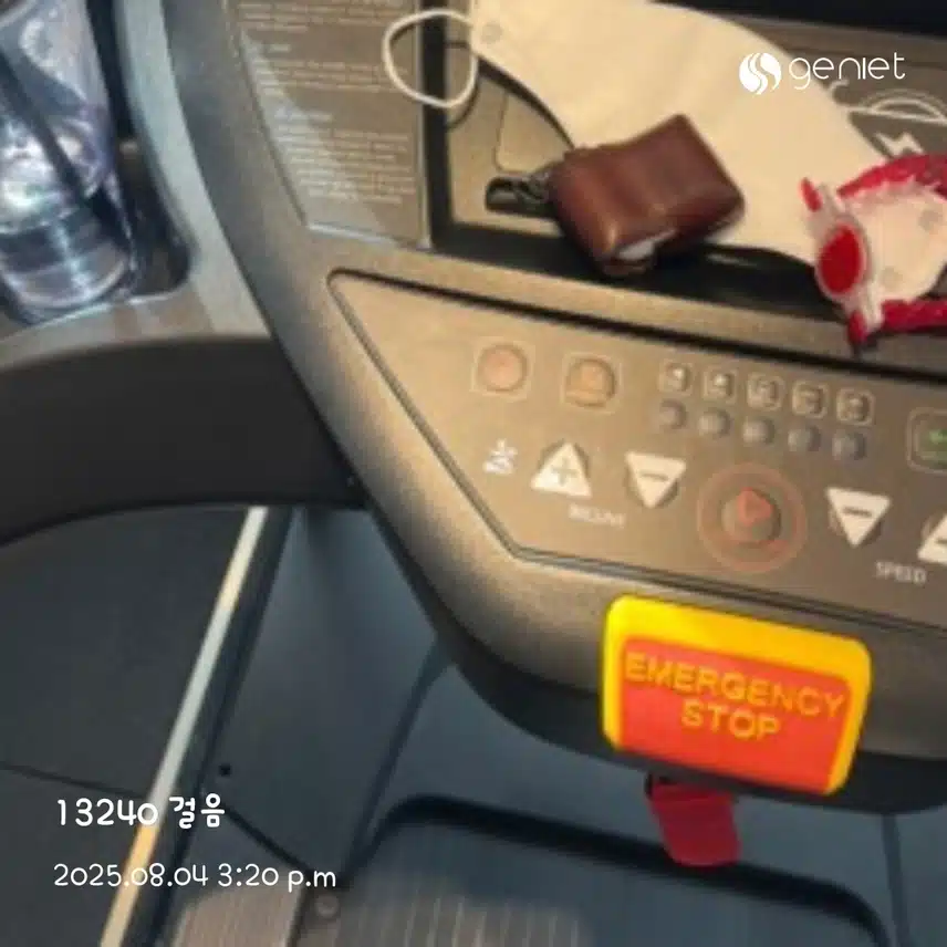 러닝 머신에서 빠른 걷기와 달리기🏃‍♀️