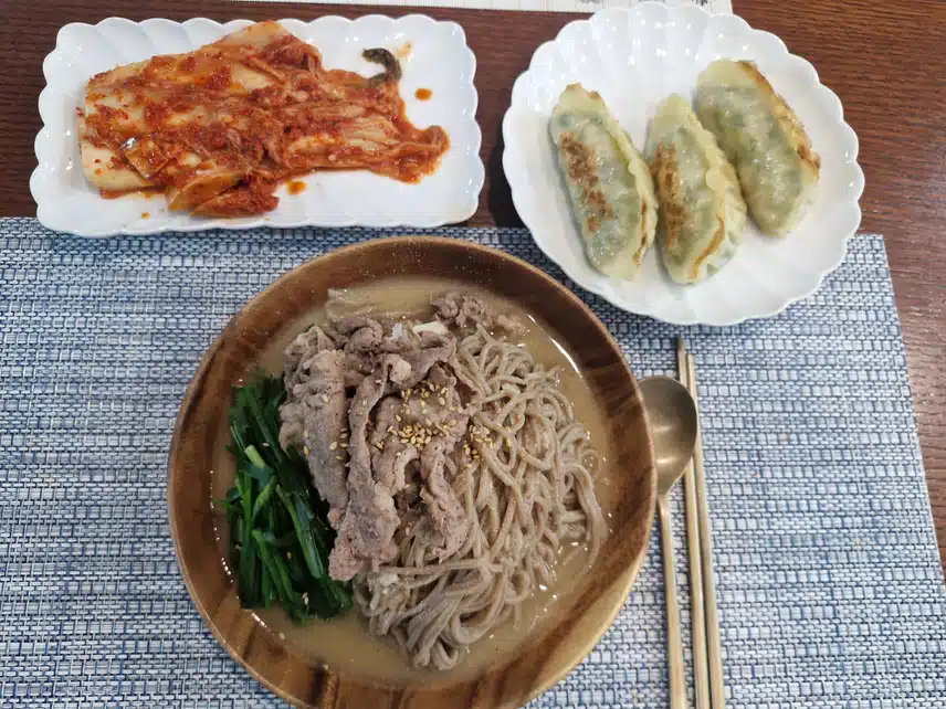 저녁은 메밀로 간단하게