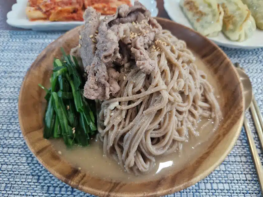 저녁은 메밀로 간단하게
