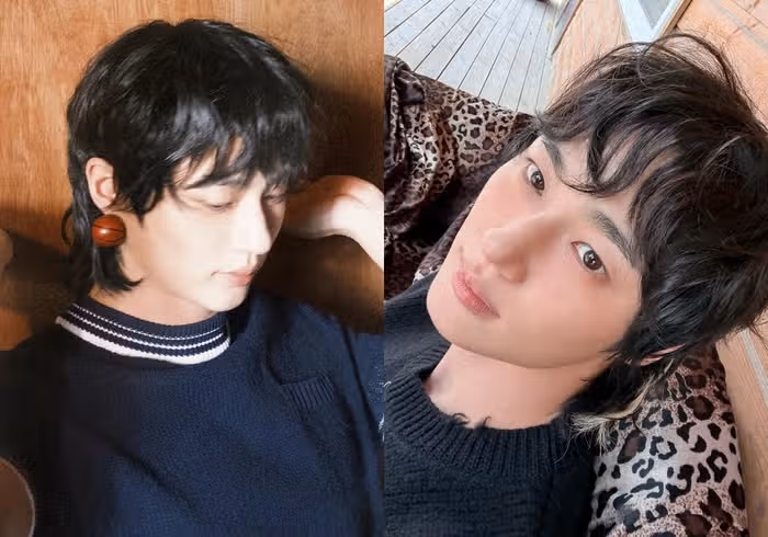 울프컷 하고 소년미 발산 외모도 혼자 레벨업 하시는 ㅎㅎ