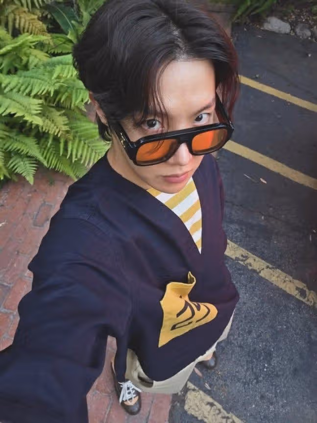 방탄소년단 제이홉 일상 패션도 너무 멋지군요