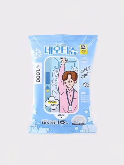 다이소 쿨링 데오 티슈 - 휴대성 좋은 땀 냄새 제거 가성비 여름템