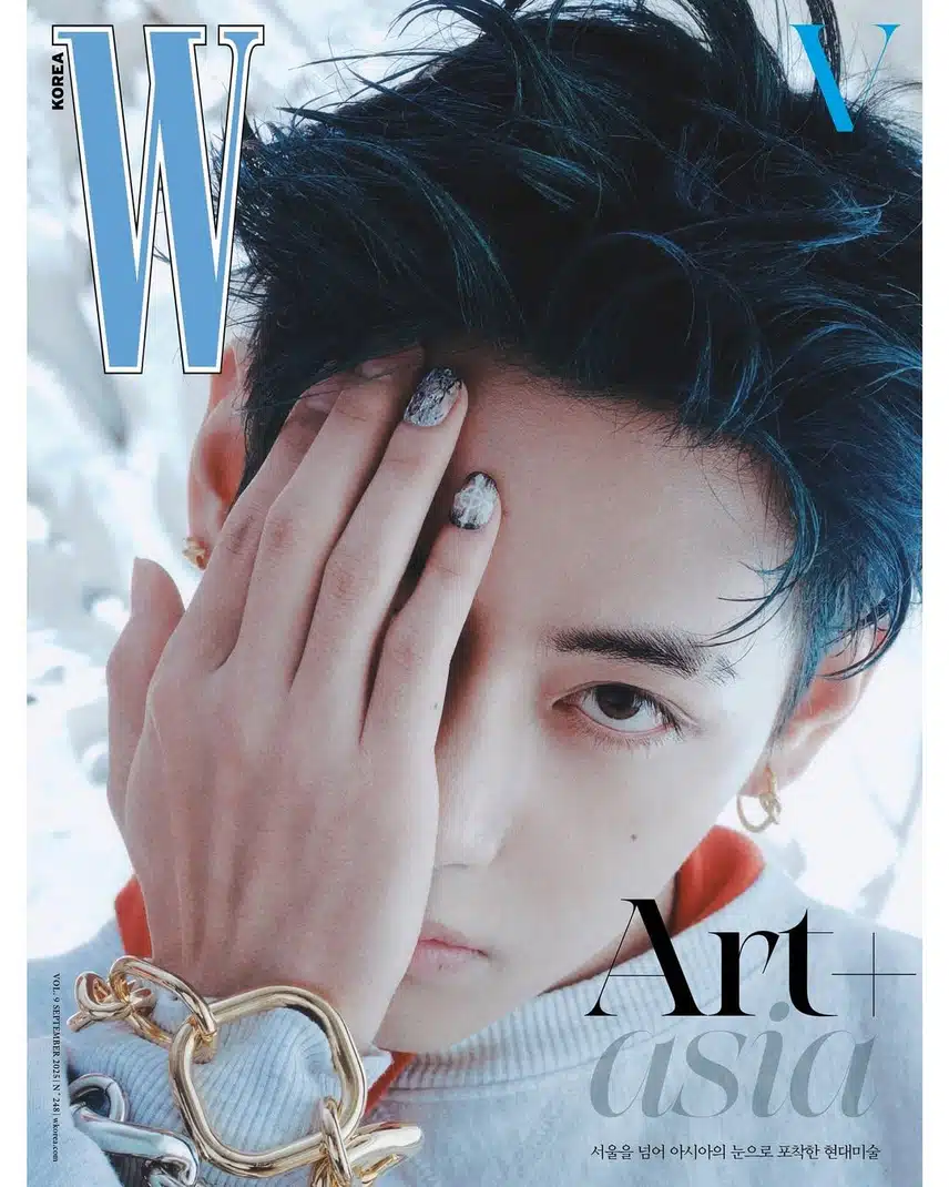 BTS V, Celine x W Korea ấn bản tháng 9