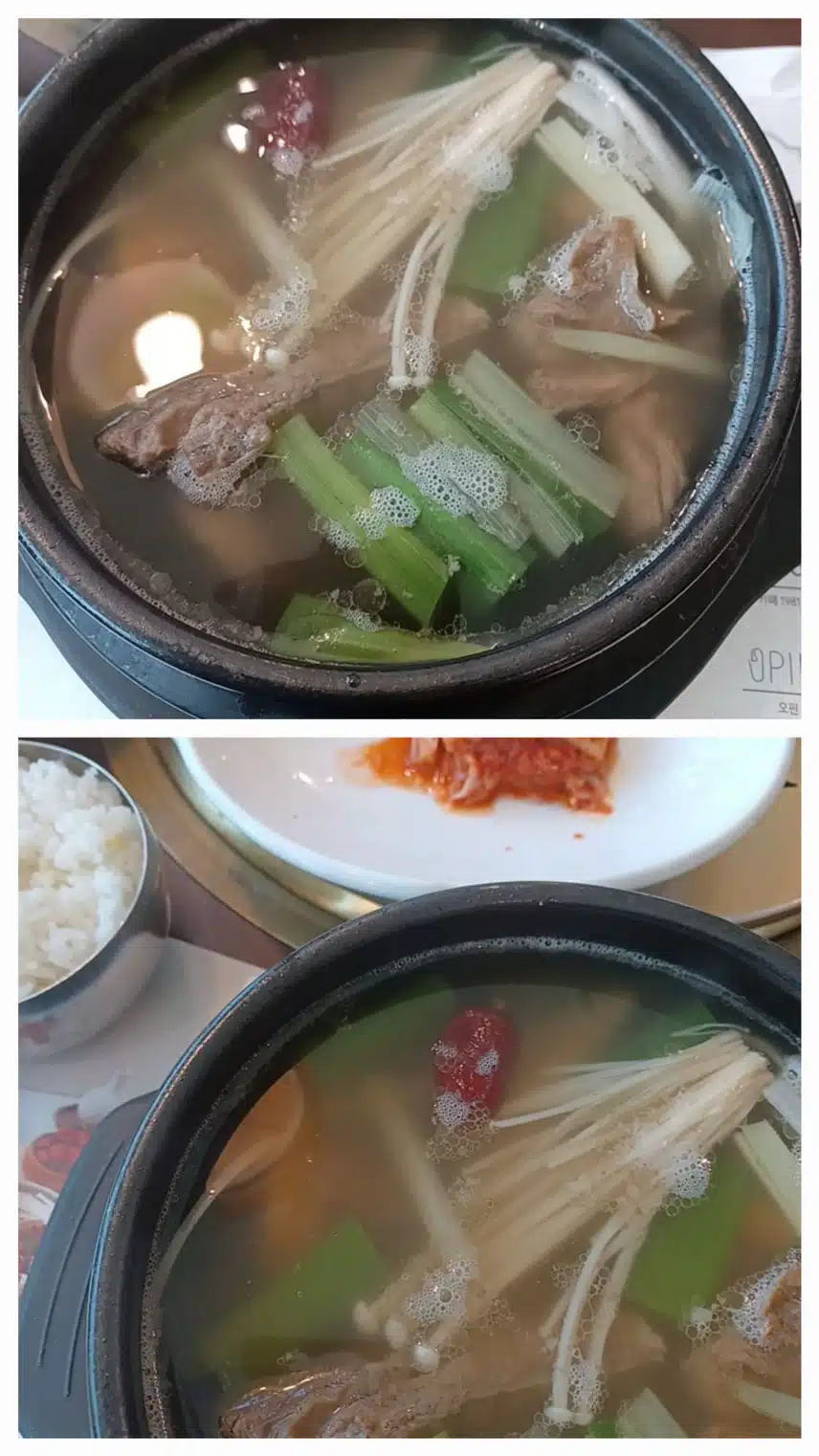갈비탕🥘 먹었어요~