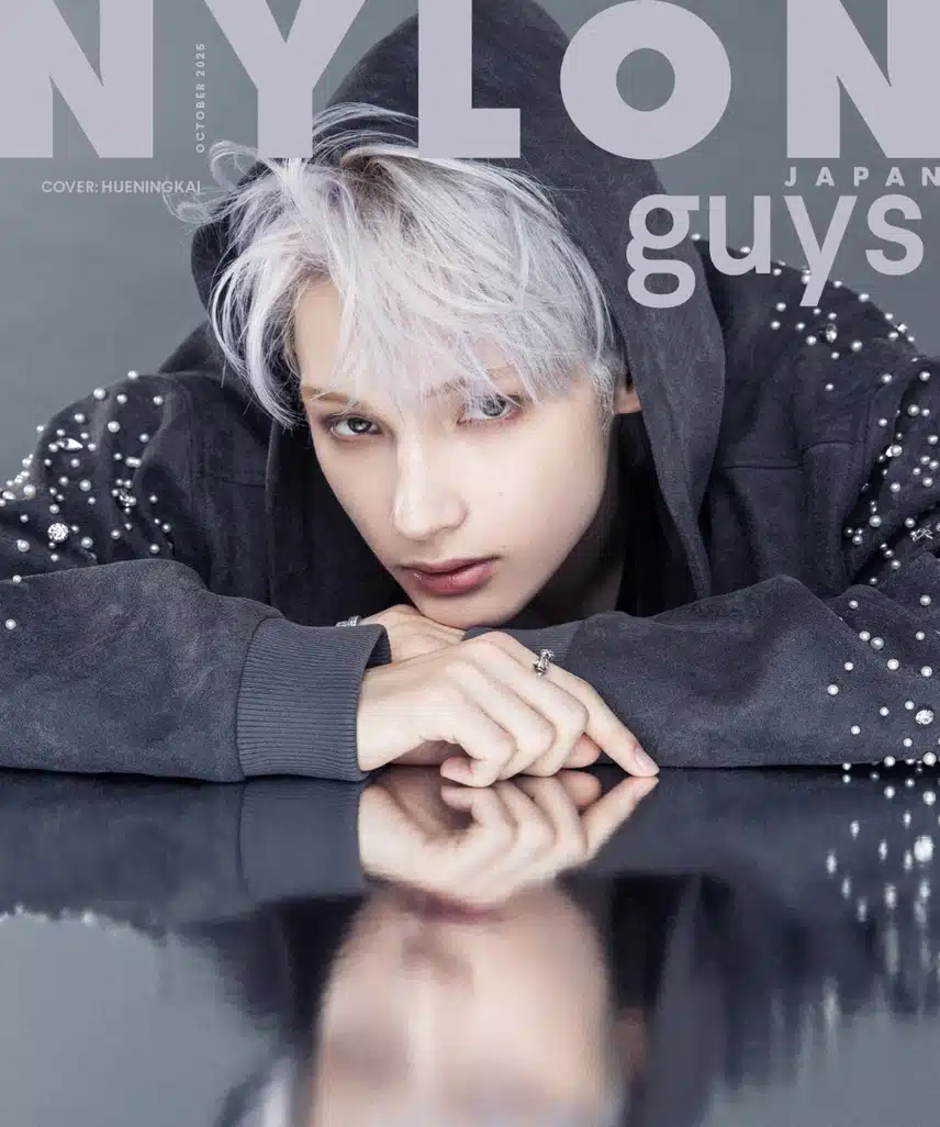 TXT's Huening Kai, Nylon Japan October issue pictorial