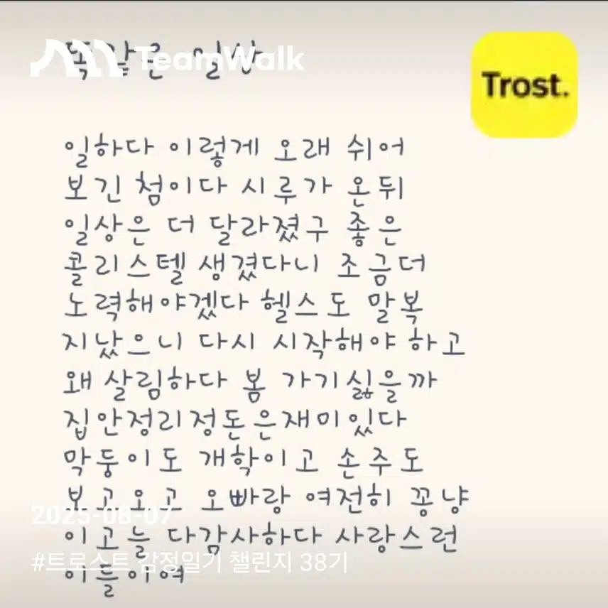 감정 