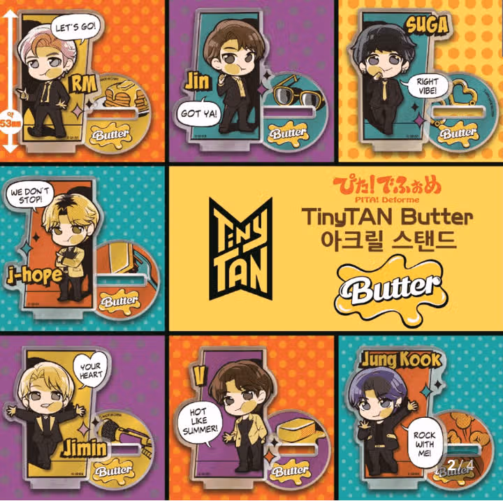 Giá đỡ Acrylic BTS Butter 7 loại