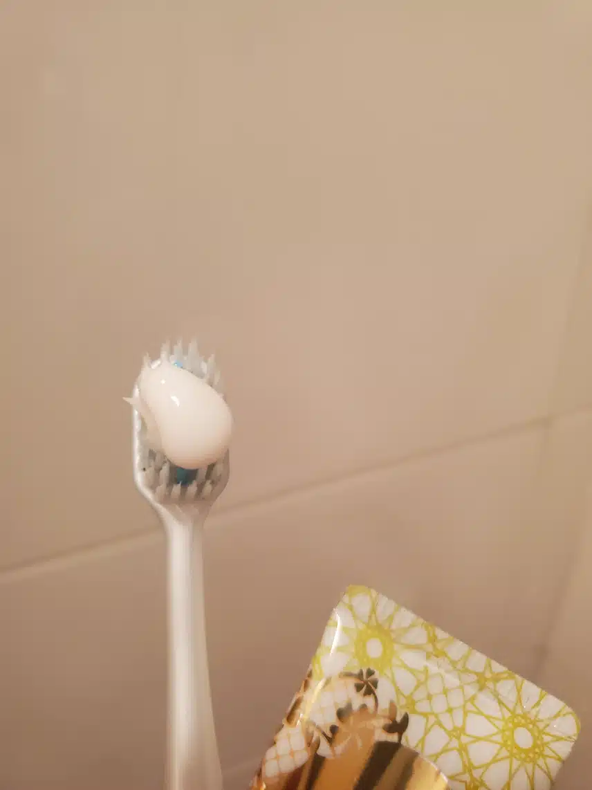 취침전 양치