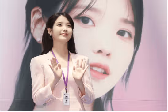 When IU sings, the copyright fee skyrockets by 3221%. That's huge!