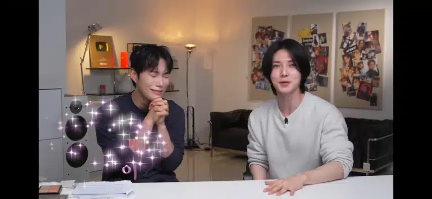여상이 메이크업 하는 레오제이님 유튜브에 나왔군요