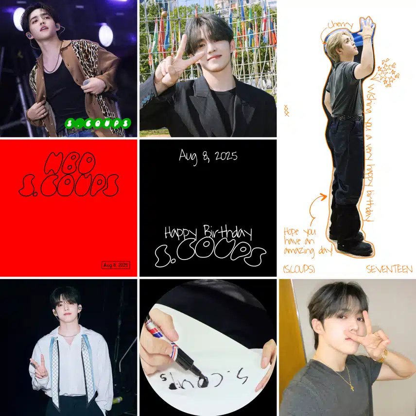 SEVENTEEN成员S.Coups为庆祝生日捐赠5000万韩元。