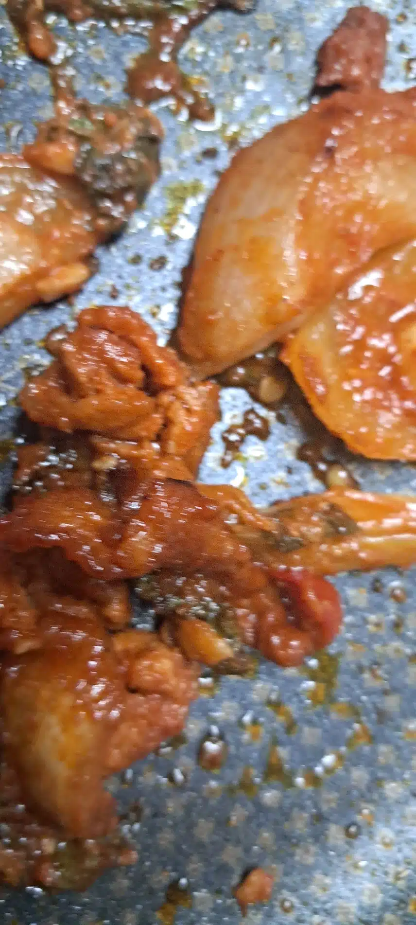 어젯밤에 제육볶음 