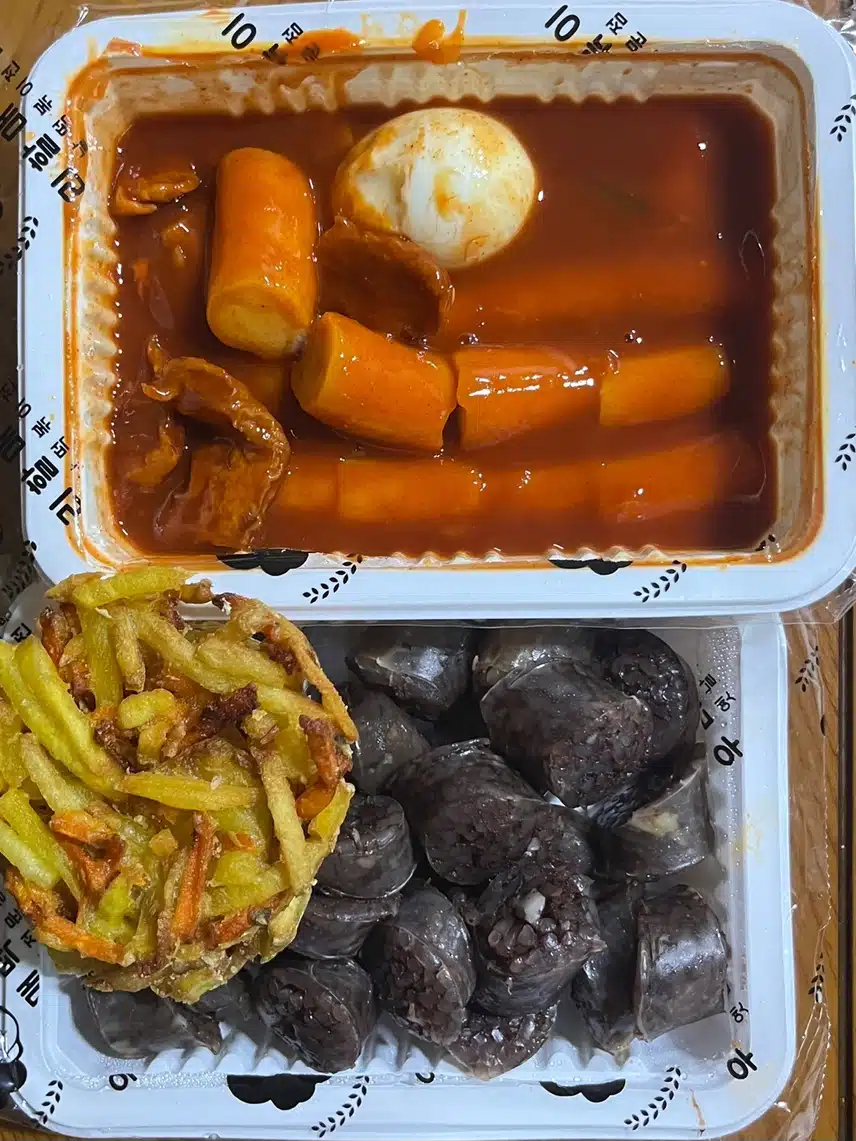 떡볶이와 순대 