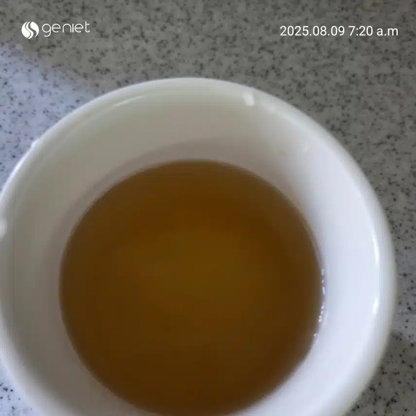 물한잔
