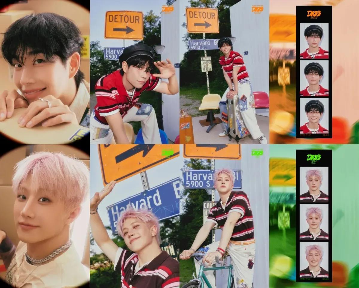 L'intégralité des photos conceptuelles de l'album Junior Genie Dice ont été révélées.