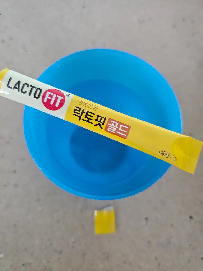 물과 유산균 