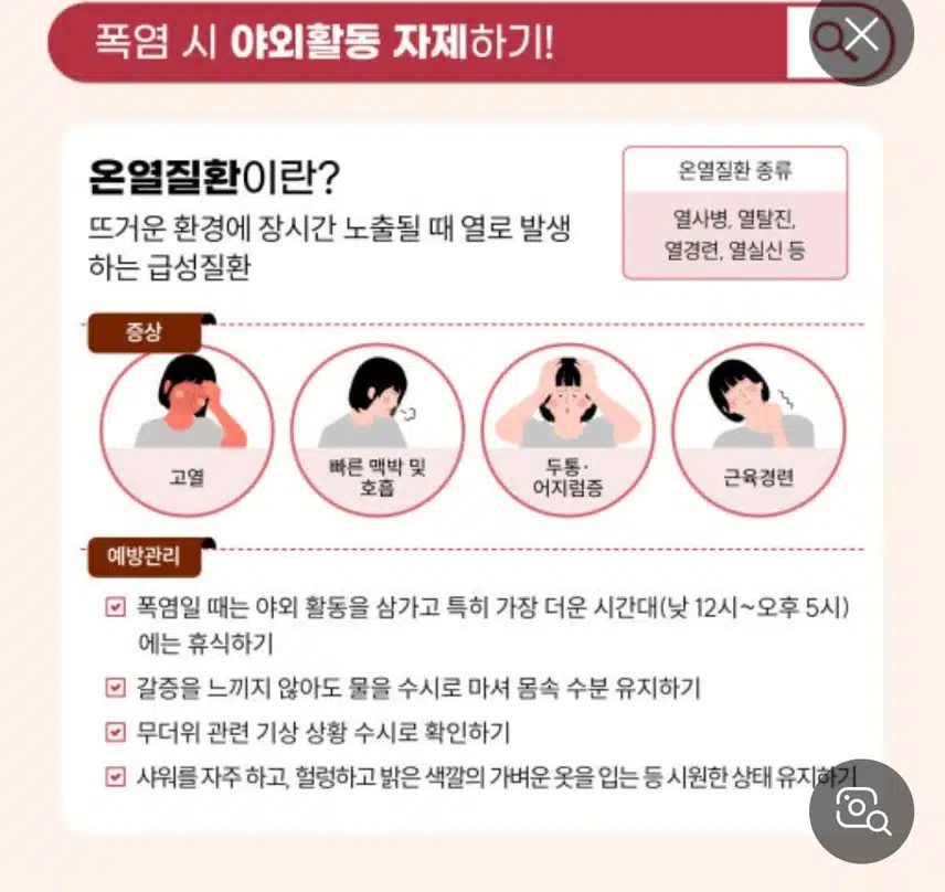 오후의 건강정보 