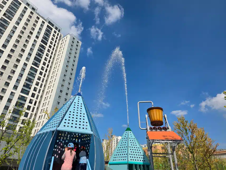 물놀이터 왔어요 😀😀♥️